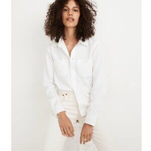 Madewell Classic White Button Down